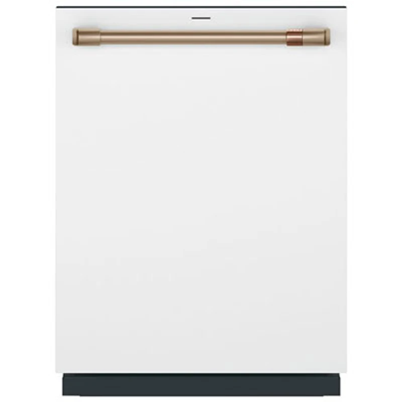 Open Box - Café Customizable Professional 24" 39dB Built-In Dishwasher (CDT888P4VW2) - Matte White - Scratch & Dent