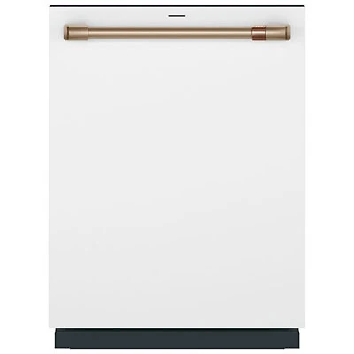 Open Box - Café Customizable Professional 24" 39dB Built-In Dishwasher (CDT888P4VW2) - Matte White - Scratch & Dent
