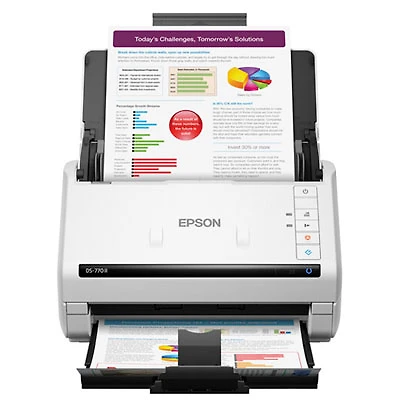 Open Box - Epson DS-770 II Document Scanner (B11B262201) - White