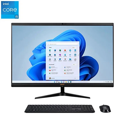 Open Box - Acer 27" All-in-One PC (Intel Core i5-12450H/512GB SSD/16GB RAM/Windows 11)