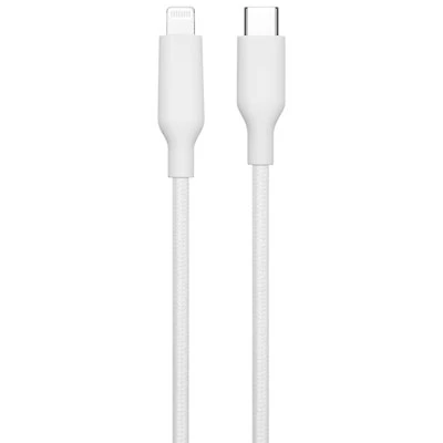 Best Buy Essentials 3m (9.8 ft.) Braided USB-C to Lightning Cable (BE-MCA10CLW-C) - Only at Best Buy