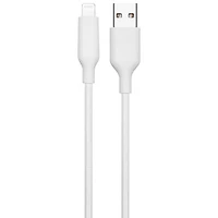 Best Buy Essentials 1.8m (5.9 ft.) Braided USB-A to Lightning Cable (BE-MCA6ALW-C) - Only at Best Buy