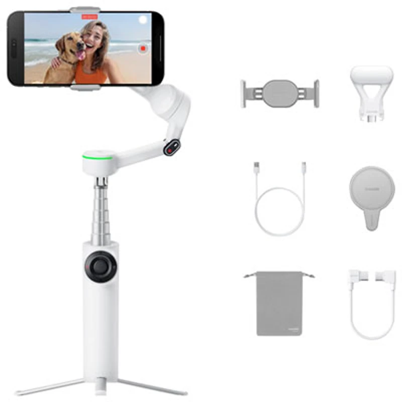 Insta360 Flow 2 Pro Creator Kit (CINSABQB_FLOW205) - White