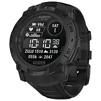 Garmin Instinct 3 Solar Tactical Edition 50mm Bluetooth Multisport Smartwatch - Black