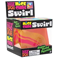 NeeDoh Swirl Nice Cube Squeeze Toy
