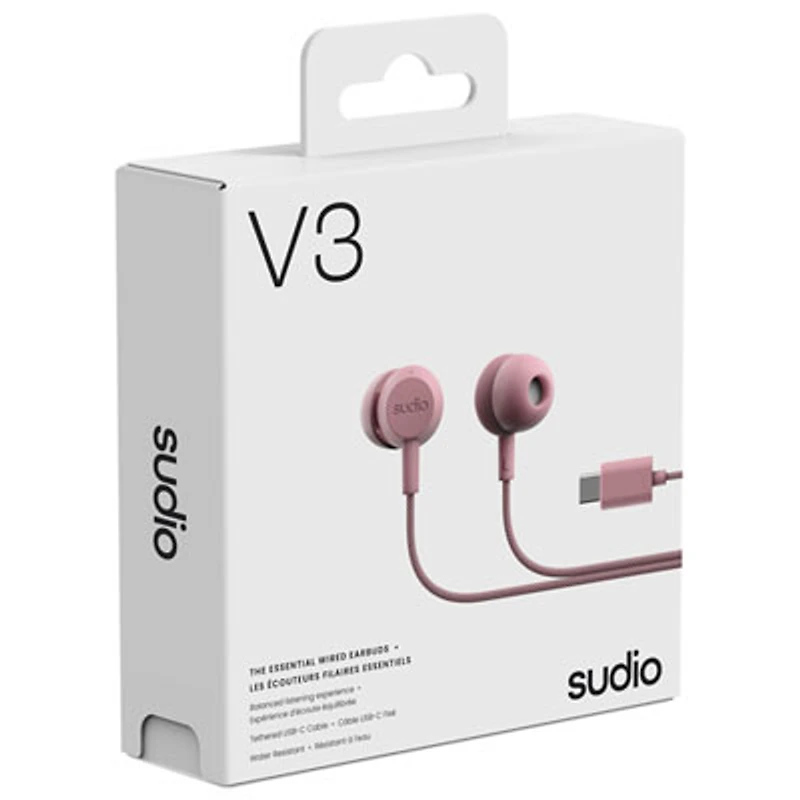Sudio Audio V3 In-Ear Essential Wired Earbuds