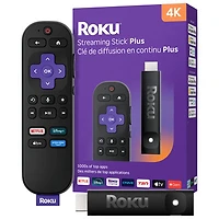 Roku Streaming Stick Plus 4K Media Streamer with Remote