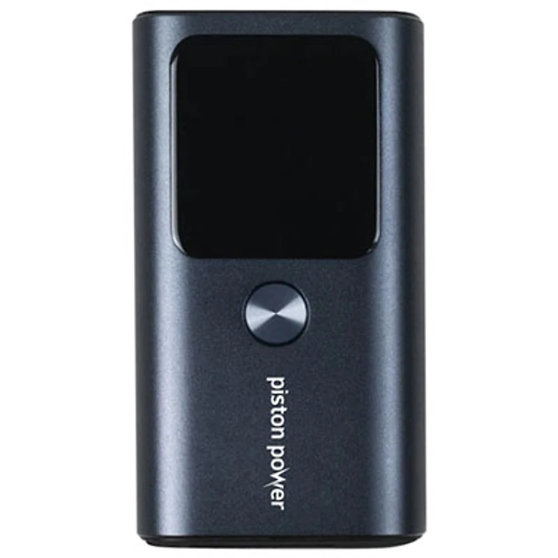 LOGiiX Piston Power Pro 10000mAh USB-A/USB-C 30W PD Power Bank - Blue