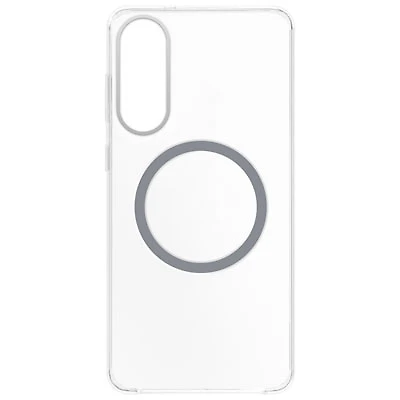 Samsung Magnet Fitted Hard Shell Case for Galaxy S25 Edge - Clear