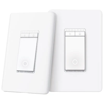 TP-Link Tapo Smart WiFi Dimmer Light Switch - 2 Pack