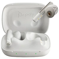 HP Poly Voyager Free 60 UC In-Ear Noise Cancelling True Wireless Earbuds - White Sand