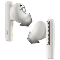 HP Poly Voyager Free 60 UC In-Ear Noise Cancelling True Wireless Earbuds - White Sand