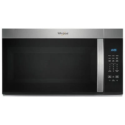 Open Box - Whirlpool Over-The-Range Microwave - 1.7 Cu. Ft. - Stainless Steel - Scratch & Dent