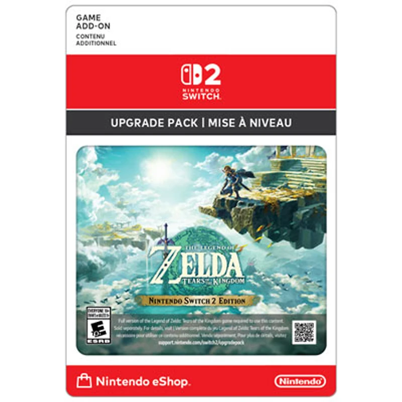 The Legend of Zelda: Tears of the Kingdom - Nintendo Switch 2 Edition Upgrade Pack (Switch 2) - Digital Download