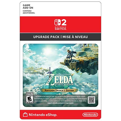 The Legend of Zelda: Tears of the Kingdom - Nintendo Switch 2 Edition Upgrade Pack (Switch 2) - Digital Download