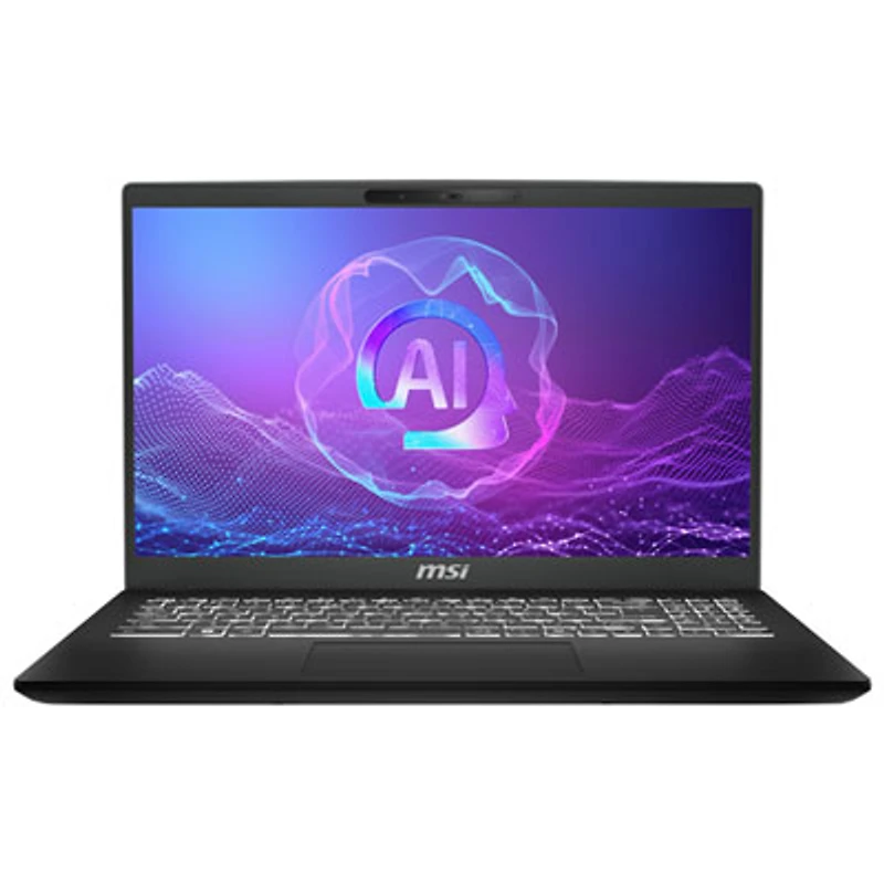 MSI Modern 15 H AI 15.6" Touchscreen Laptop - Black (Intel Core Ultra 9 - 285H/32GB RAM/1TB SSD)