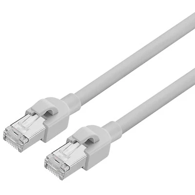 Insignia 15.2m (50 ft.) Cat 6A Ethernet Cable - Grey - Only at Best Buy