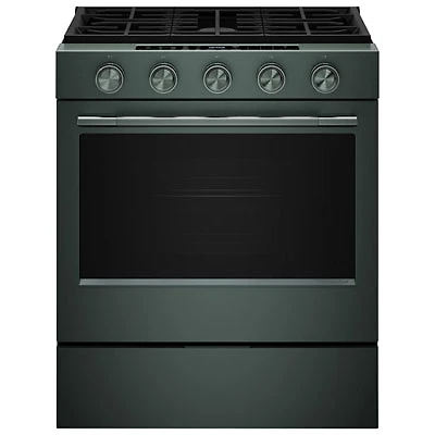 KitchenAid 30" 5.0 Cu. Ft. True Convection 5-Burner Slide-In Gas Air Fry Range (KSGS530SJP) - Juniper