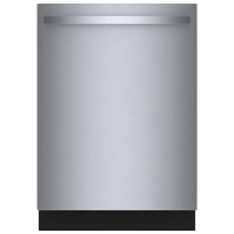 Bosch 800-Series 24" 42dB Built-In Dishwasher w/ Stainless Steel Tub & Third Rack (SHX78DM5N) - Stainless
