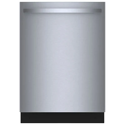 Bosch 800-Series 24" 42dB Built-In Dishwasher w/ Stainless Steel Tub & Third Rack (SHX78DM5N) - Stainless