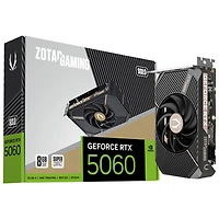 ZOTAC Gaming GeForce RTX 5060 SOLO 8GB GDDR7 Video Card