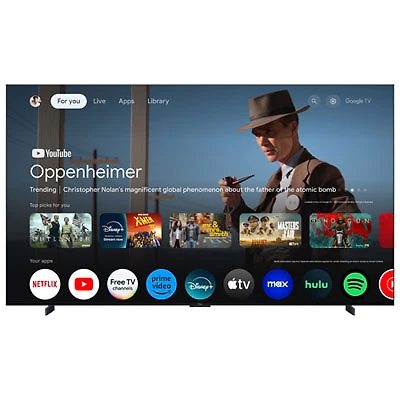 TCL QM7K-Series 115" 4K UHD HDR Mini-LED Smart Google TV (115QM7K) - 2025