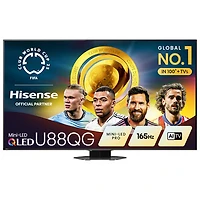 Hisense 75" U88QG Series 4K UHD HDR Mini-LED QLED Pro Smart Google TV (75U88QG) - 2025