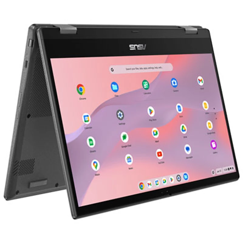 ASUS CM14 Flip 14" Touchscreen Chromebook - Gravity Grey (MediaTek Kompanio 520/8GB RAM/128GB SSD/ChromeOS)