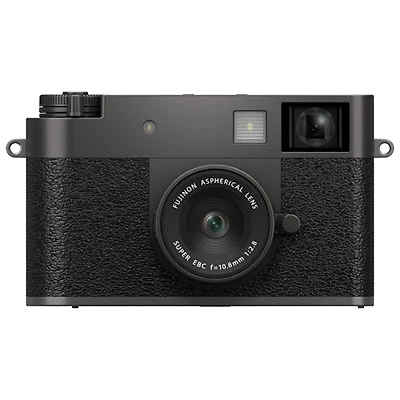 Fujifilm X Half Optical Zoom Digital Camera - Charcoal Silver