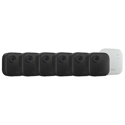 Blink Outdoor 4 Wire-Free 1080p Full HD IP Security Camera System with Sync Module Core XR