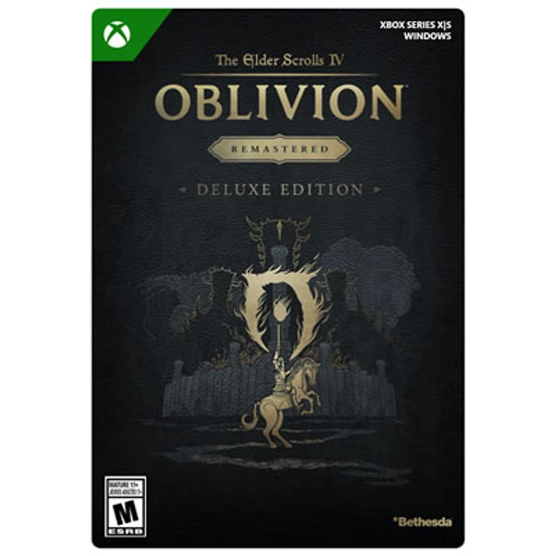 The Elder Scrolls IV: Oblivion Remastered Deluxe Edition (Xbox Series X|S/ Windows) - Digital Download