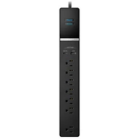Rocketfish 7-Outlet Surge Protector with USB-A/USB-C Ports