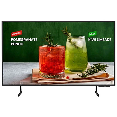 Open Box - Samsung BED-H Series 55" 4K UHD HDR Tizen Smart TV (LH55BEDHLGFXZC) - Titan Grey