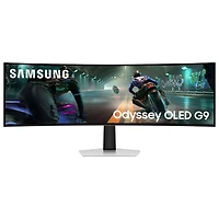 Open Box - Samsung Samsung Odyssey G9 49" WQHD 144Hz Curved OLED G-Sync FreeSync Gaming Monitor (LS49DG912SNXZA)