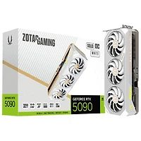 ZOTAC GAMING GeForce RTX 5090 Solid OC White Edition 32GB GDDR7 Video Card