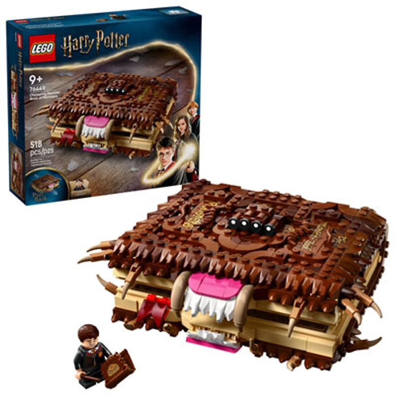 LEGO Harry Potter: Chomping Monster Book of Monsters - 518 Pieces (76449)