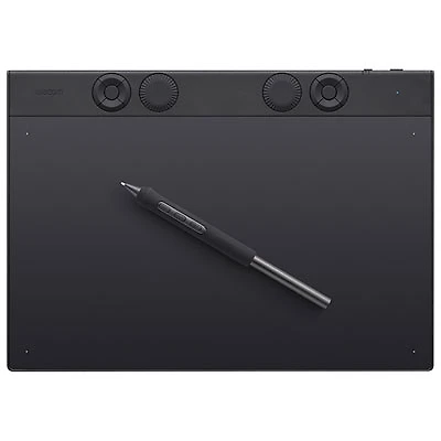 Wacom Intuos Pro Pen 16" x 9" Graphic Tablet with Stylus (PTK670K0A) - Black