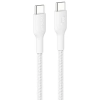 Belkin BoostCharge Pro 1m (3.3 ft.) Braided USB-C Cable - White