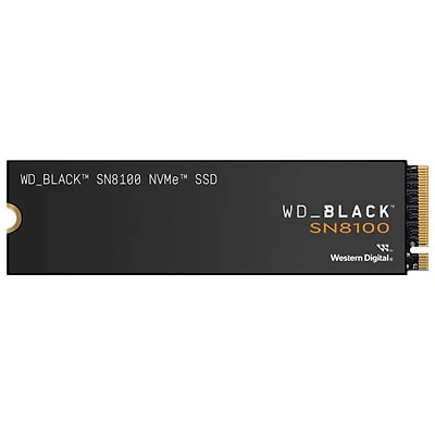 WD_Black SN8100 Gen5 1TB NVMe PCI-e Internal Solid State Drive (WDBCMT0010BNC-WRSN)