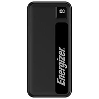 Energizer MAX 20000 mAh USB-C/USB-A Power Bank - Black