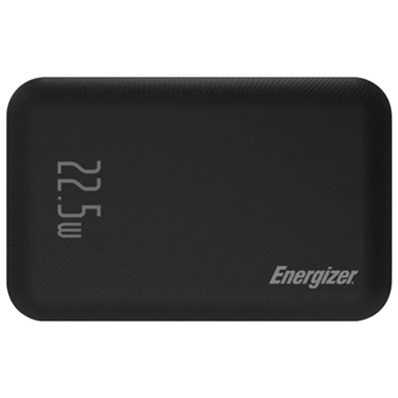 Energizer 10000 mAh USB-C/USB-A Magentic Qi Wireless Power Bank - Black