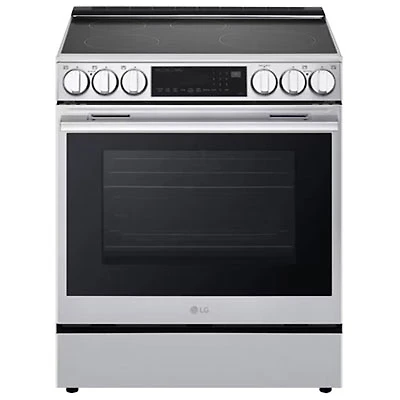 LG 30" 6.3 Cu. Ft. True Convection 5-Element Slide-In Induction Air Fry Range (LSIL6336XE) - Stainless Steel