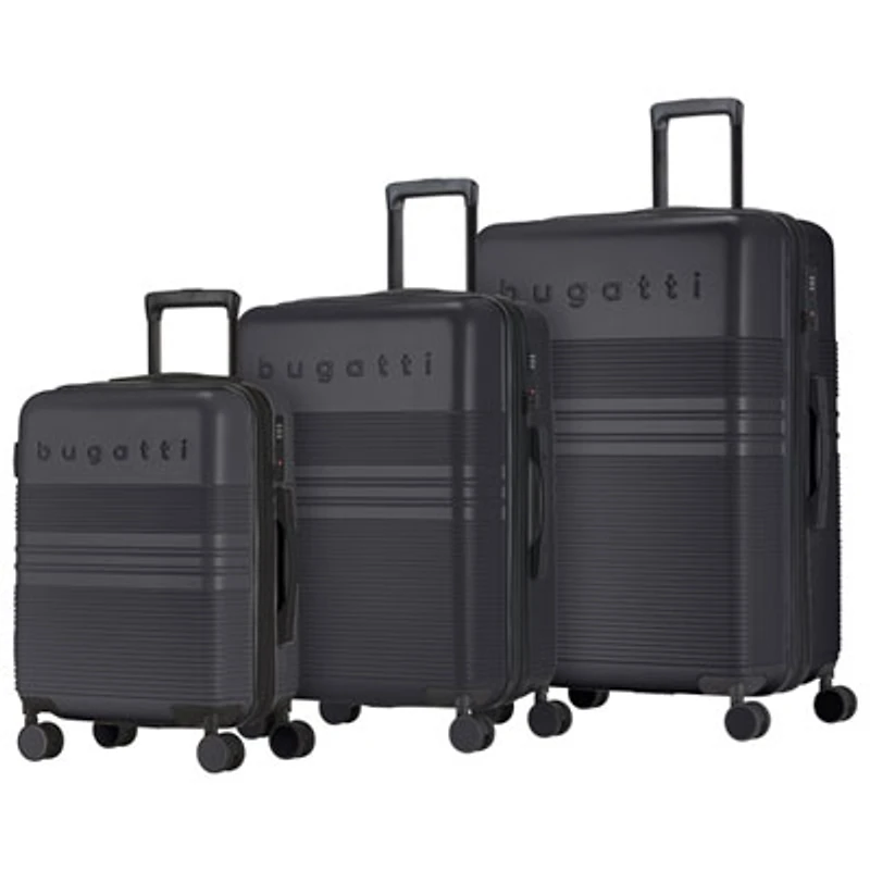 Bugatti Luxor 3-Piece Hard Side Expandable Luggage Set