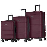 Bugatti Barcelona 3-Piece Hard Side Expandable Luggage Set - Fig - Only at Best Buy