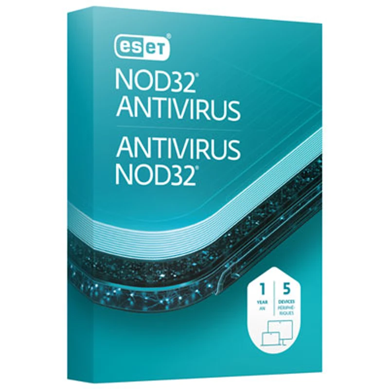 ESET NOD32 Antivirus (PC/Mac) - 5 Device - 1 Year