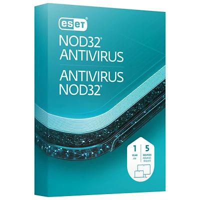 ESET NOD32 Antivirus (PC/Mac) - 5 Device - 1 Year