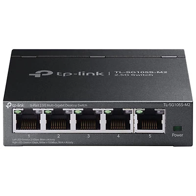TP-Link 5-Port 2.5-Gigabit Switch (TL-SG105S-M2)