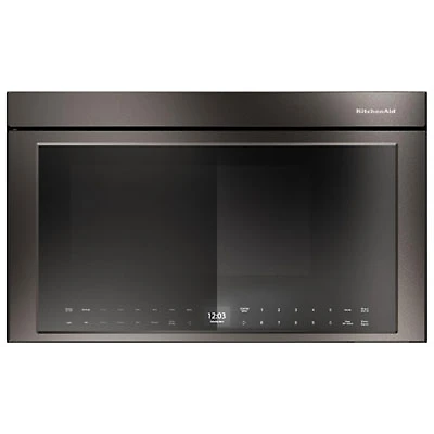 KitchenAid Over-The-Range Microwave (YKMMF730PBE) - 1.1 Cu. Ft. - Black Ore
