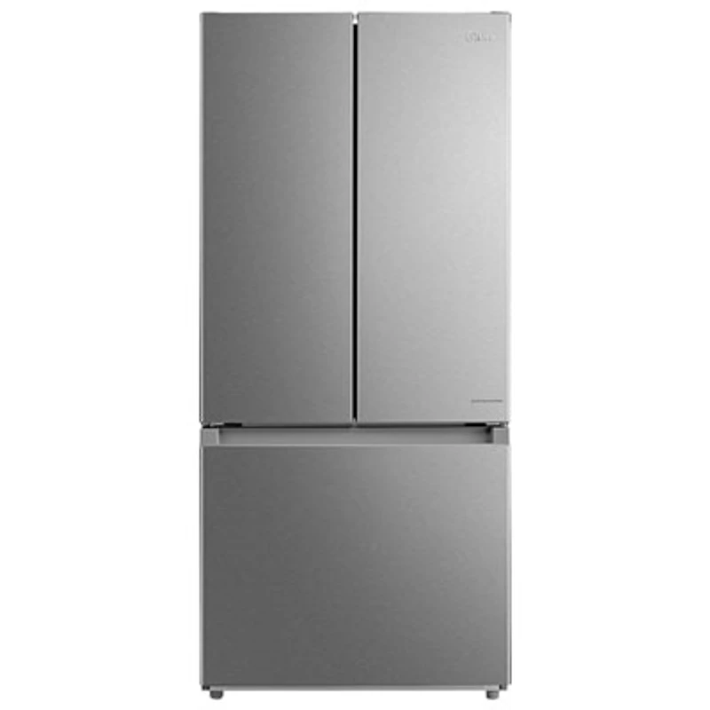 Midea 30" 18.4 Cu. Ft. French Door Refrigerator with Ice Dispenser (MRF18B4AST) - Stainless Steel