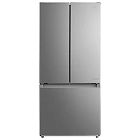 Midea 30" 18.4 Cu. Ft. French Door Refrigerator with Ice Dispenser (MRF18B4AST) - Stainless Steel